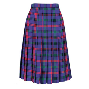 Skirt, Ladies All round pleated, Montgomery Tartan
